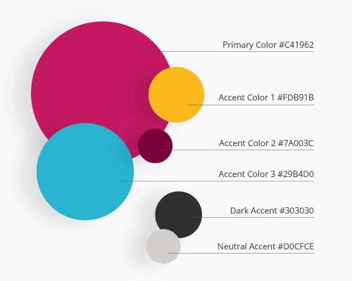 Milwaukee Public Library Foundation Brand Colors