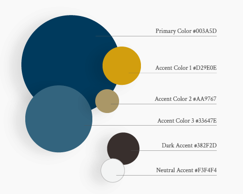 PS Capital Partners Brand Colors