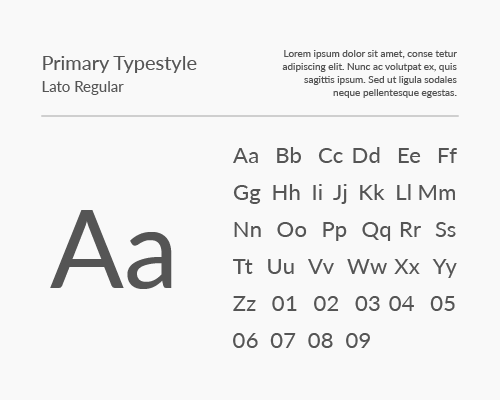 Shamrock Labels Brand Typography