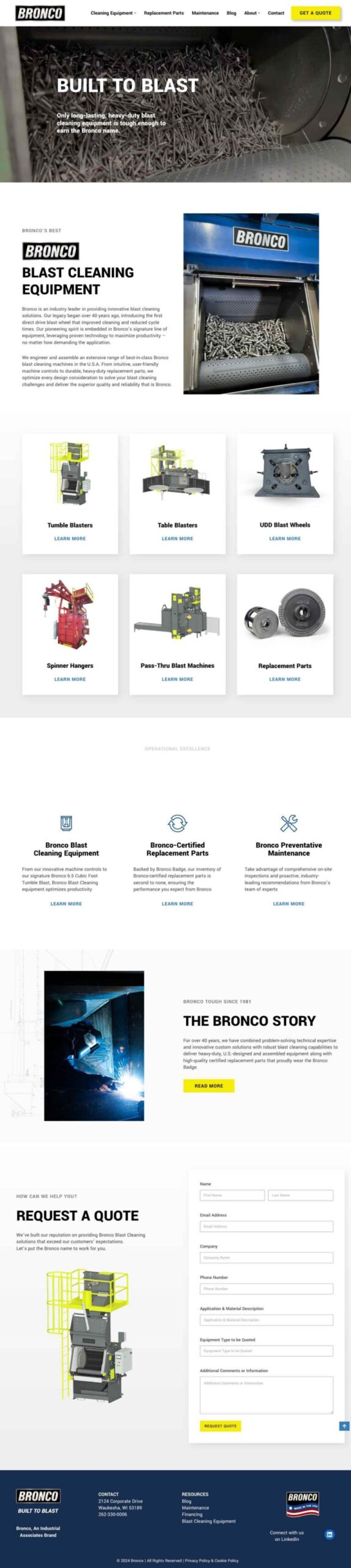 Bronco-Blast-Equipment-2024-Homepage-scaled-1-768x3424